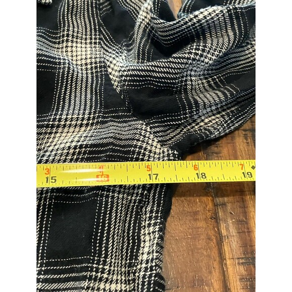 Current/Elliott The Patchwork Project Shirt Womens Size 1 Small Phantom Plaid - Picture 4 of 5